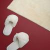 Decorative Vinyl Wall Tiles with Burgundy Print 9X30X30 Cm