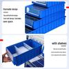 SPACEXPERT Divided Rectangular Tool Storage Box