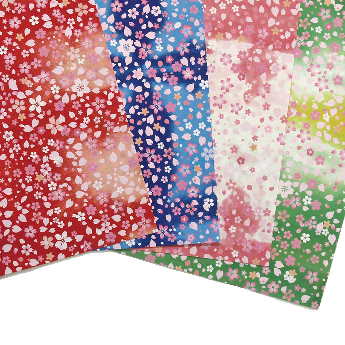 

Kura Sawa Origami Shibori Dye Style Chiyo Chiyogami Paper Urara B 4 Size 4 Patterns 25 Sheets Each P 0113