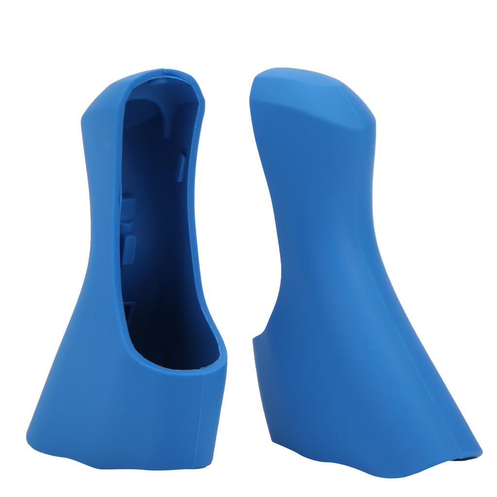 1Pair Bike Handlebar Cover Silicone Protective Comfortable Grips for Road Bicycle Cycling AccessoryBlue