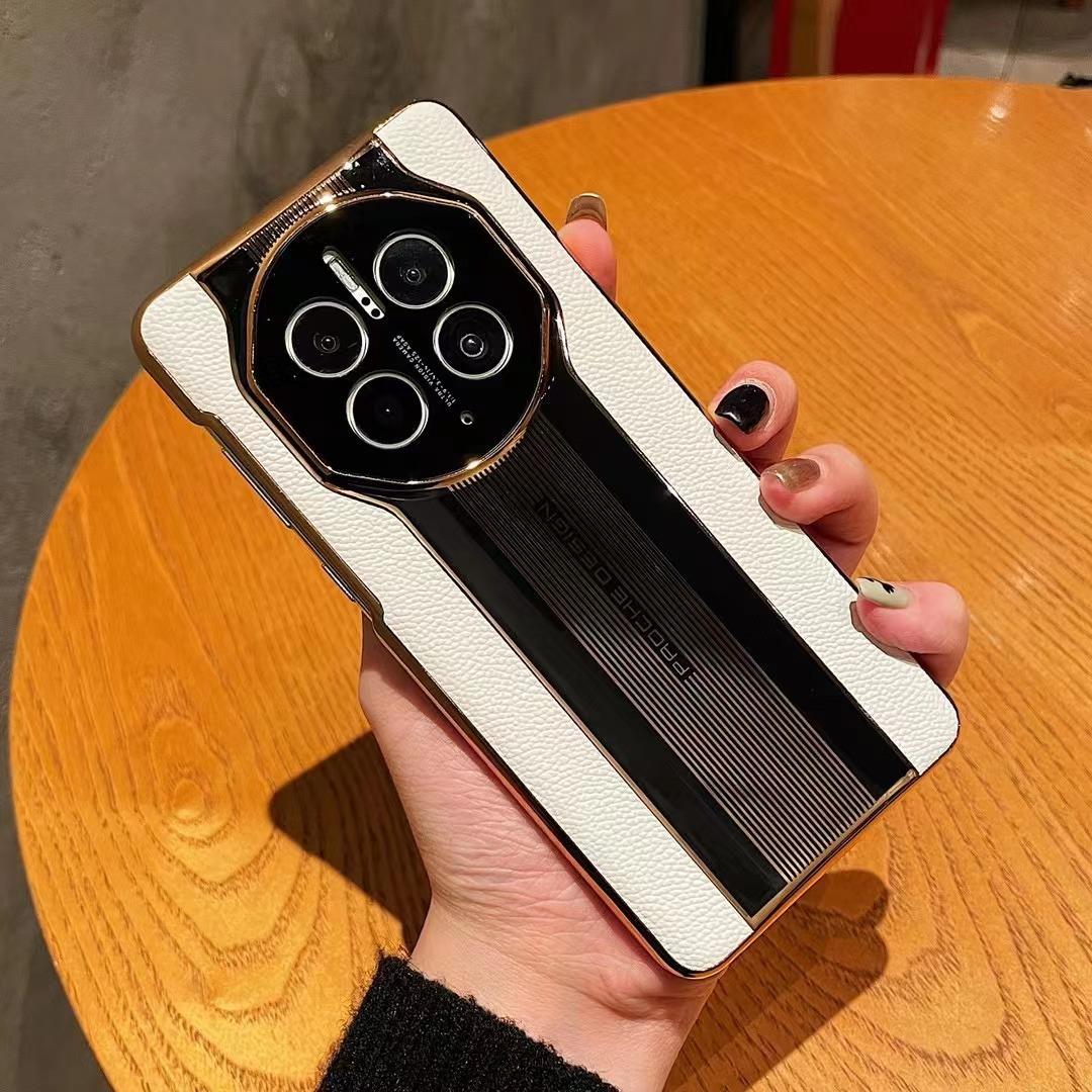 

Подходит для чехла для мобильного телефона Huawei Mate60pro, мгновенно превращенного в кожаный чехол Porsche 40RS Honor Mgic5 с защитой от падений Honor Magic5 Extreme