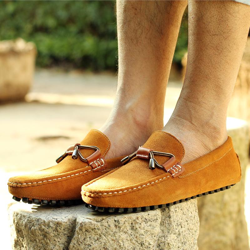 Fashion Fashion Men Shoes Casual Summer Shoes Classic Mens Loafers Elegantes Slip On Mens Flats  Male Driving Shoes Bean Boots