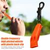 5/1 szt. Plastikowy Gwizdek Głośny Outdoor Kemping Turystyka Survival Ratownictwo Awaryjny Gwizdek Sportowy Podwójna Rurka Dwuzakresowy Gwizdek