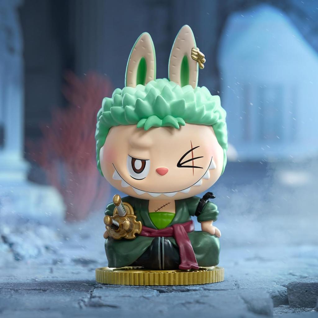 POP MART The Monsters × One Piece Serijos Figūrėlės, Staigmeninės Dėžutės Figūrėlės, Šventinės Gimtadienio Dovanos Mergaitėms ir Berniukams, Vienetinė Dėžutė