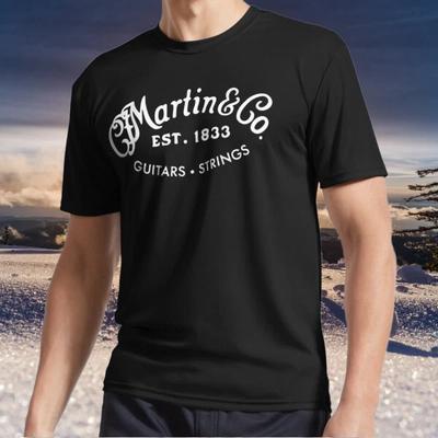 New Item Martin Guitars Logo Merchandise Logo TEE T-Shirt Funny Size S To 5XL