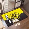 Alfombra Personalizada con Nombre y Estampado del Borussia Dortmund, Alfombra Versátil para Decoración del Hogar, para Sala de Juegos, Apartamento, Balcón, Entrada, Pasillo Regalo