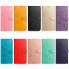 10barevné pouzdro na flip kartu s embosovanou sedmikráskou pro Motorola Moto E13 E20 G05 G54 Edge 40...