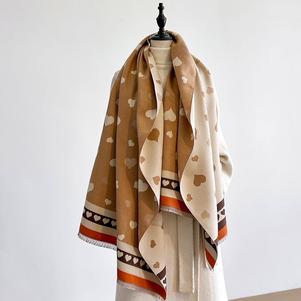 Women'S Luxury Cashmere Scarf - Winter Warm Thick Pashmina Blanket, Shawl, Wrap, Neckerchief, Bufanda, Echarpe & Poncho