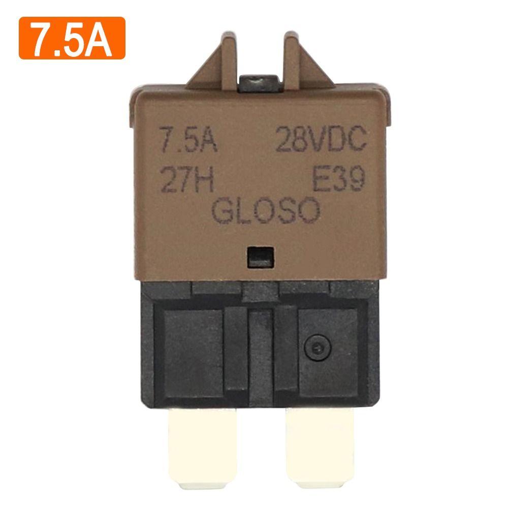 Siguranță cu întrerupător cu resetare manuală, adaptor cu siguranță cu recuperare automată, mașină, motocicletă, camion, barcă, marin