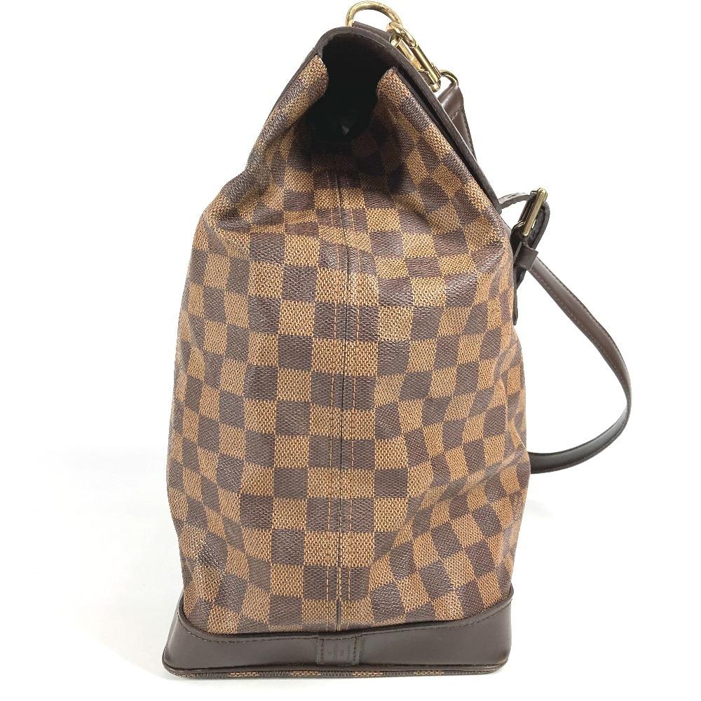 Louis Vuitton N41120 Damier West End GM Hand Bag Shoulder Bag Ebene Brown