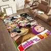 Masha Bear Carpet Suitable for Balcony Dormitory Playrooms Dining Room Anti-slip Rug Office Home Decor Wedding Party Gift