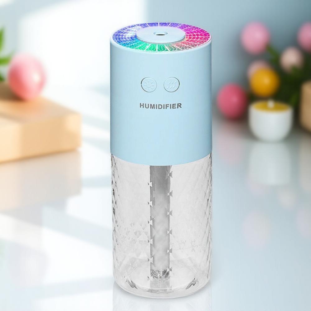 Luftbefeuchter Kristallprojektionslampe Auto Zuhause Ätherisches Öl Diffusor Befeuchter Haushaltszubehör
