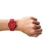 AAREN KULOR 41mm Poppy Red Silicone Watch
