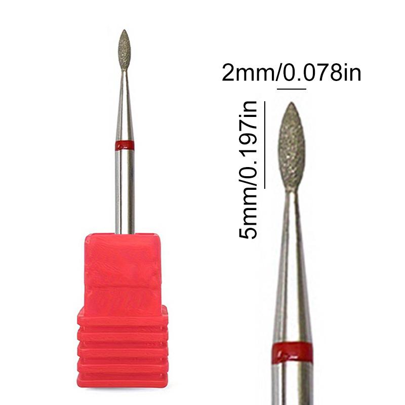 Diamond Milling Cutter Nail Drill Bits Set For Manicure Accessory Pedicure Eletric Machine Nail Bit Brush Burr Tool