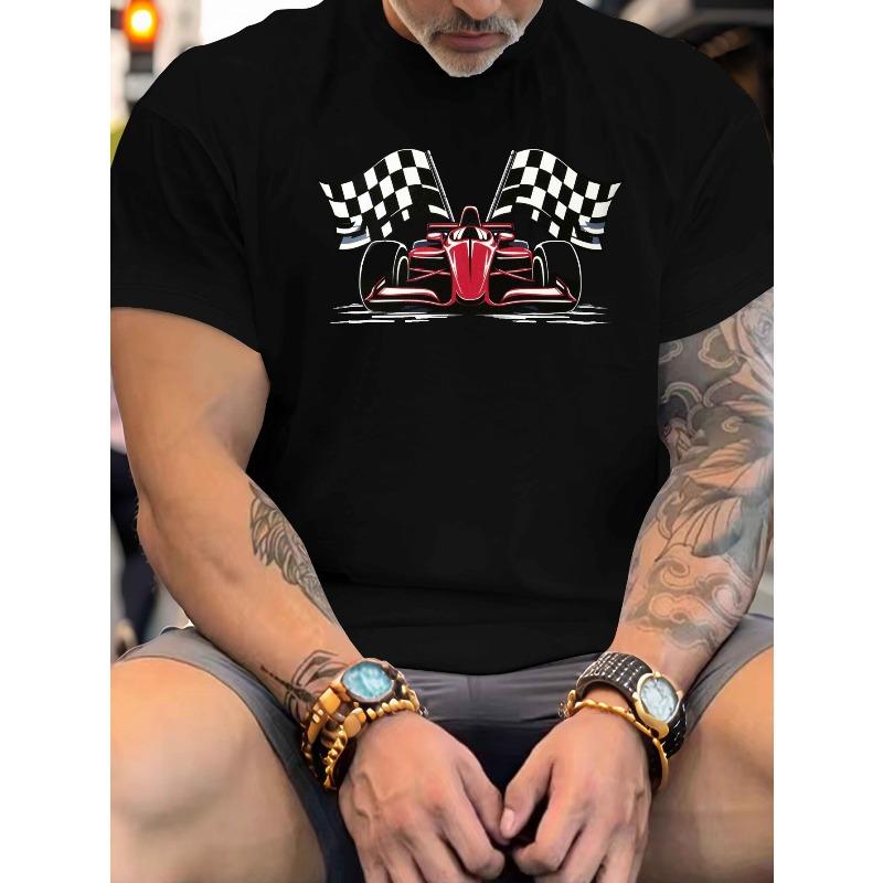 

sleek red race design Crinkle Plus Size Men s T-Shirt, PLUS SIZE 2XL чёрный
