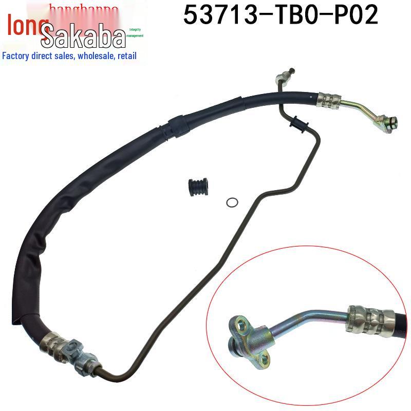 53713-TB0-P02 Fits Honda Accord Crosstour's Power Steering High-pressure Hose 53713-TB0-P03.