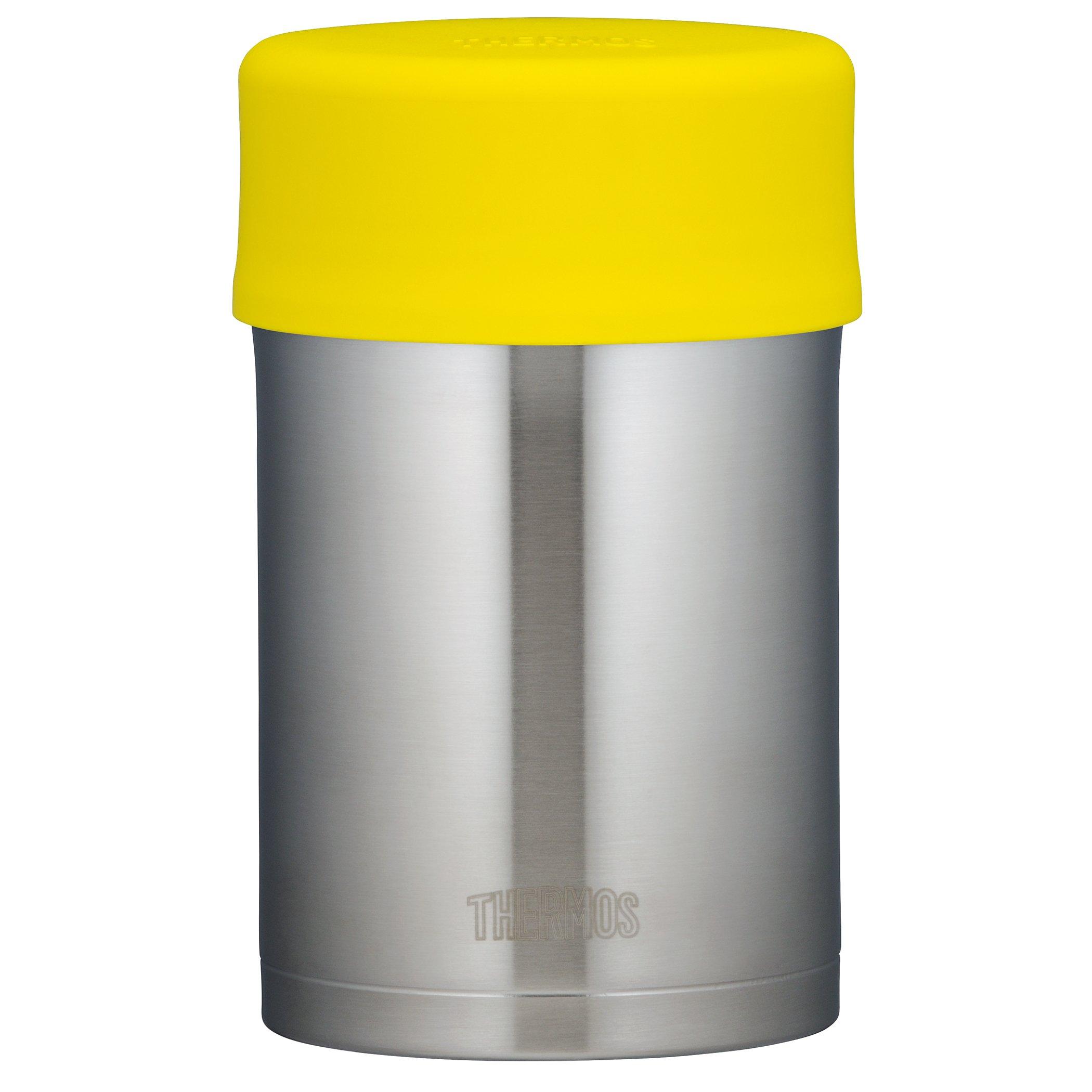 Термос Thermos с вакуумной изоляцией для еды, желтый, JBN-500