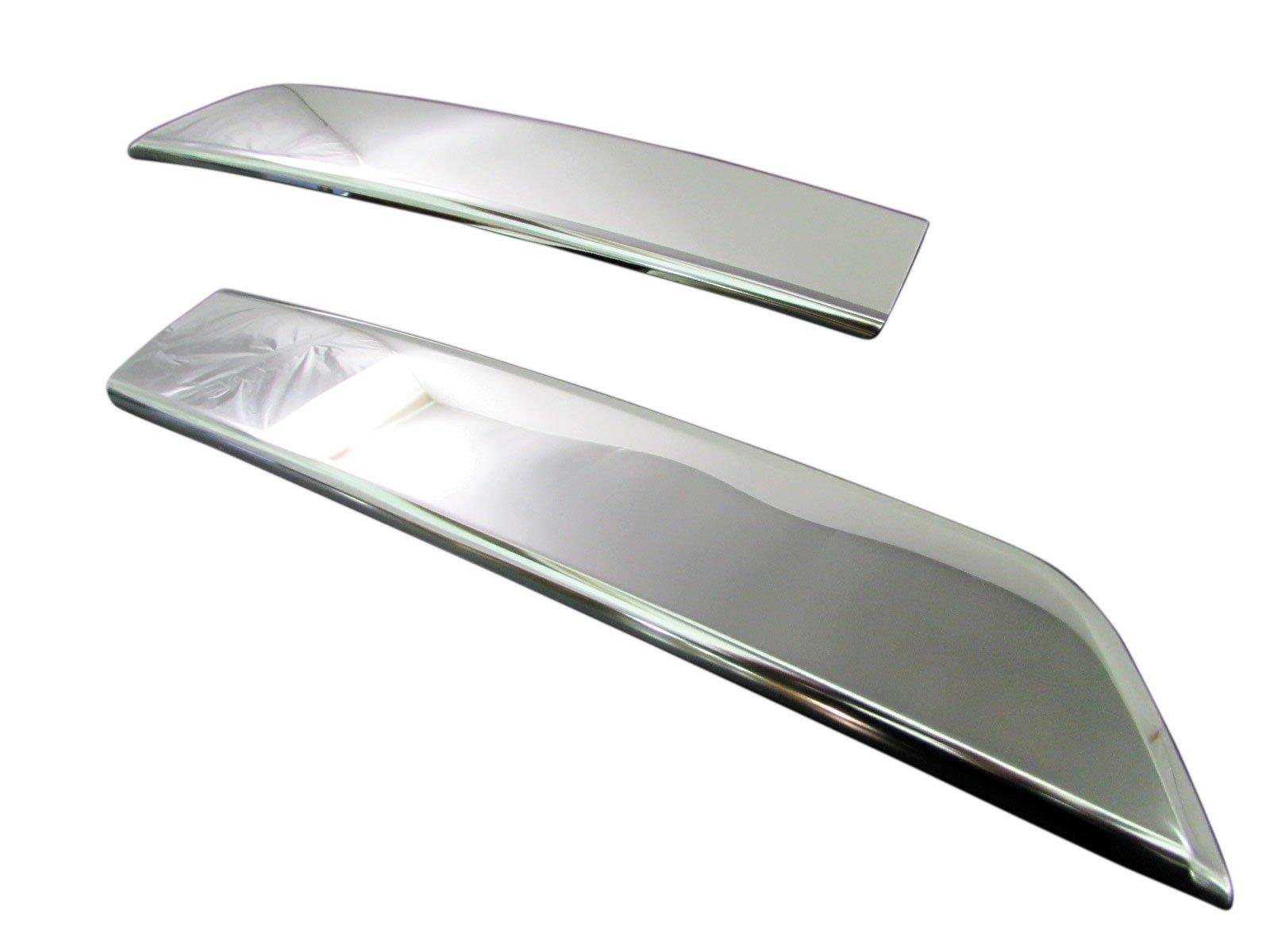 

BRIGHTZ Prius ZVW30 Stainless Steel Plated Front License Plate Side Covers ZVW W30 30 22848 (Late Model) Ultra-Mirror [LICENSE-020]
