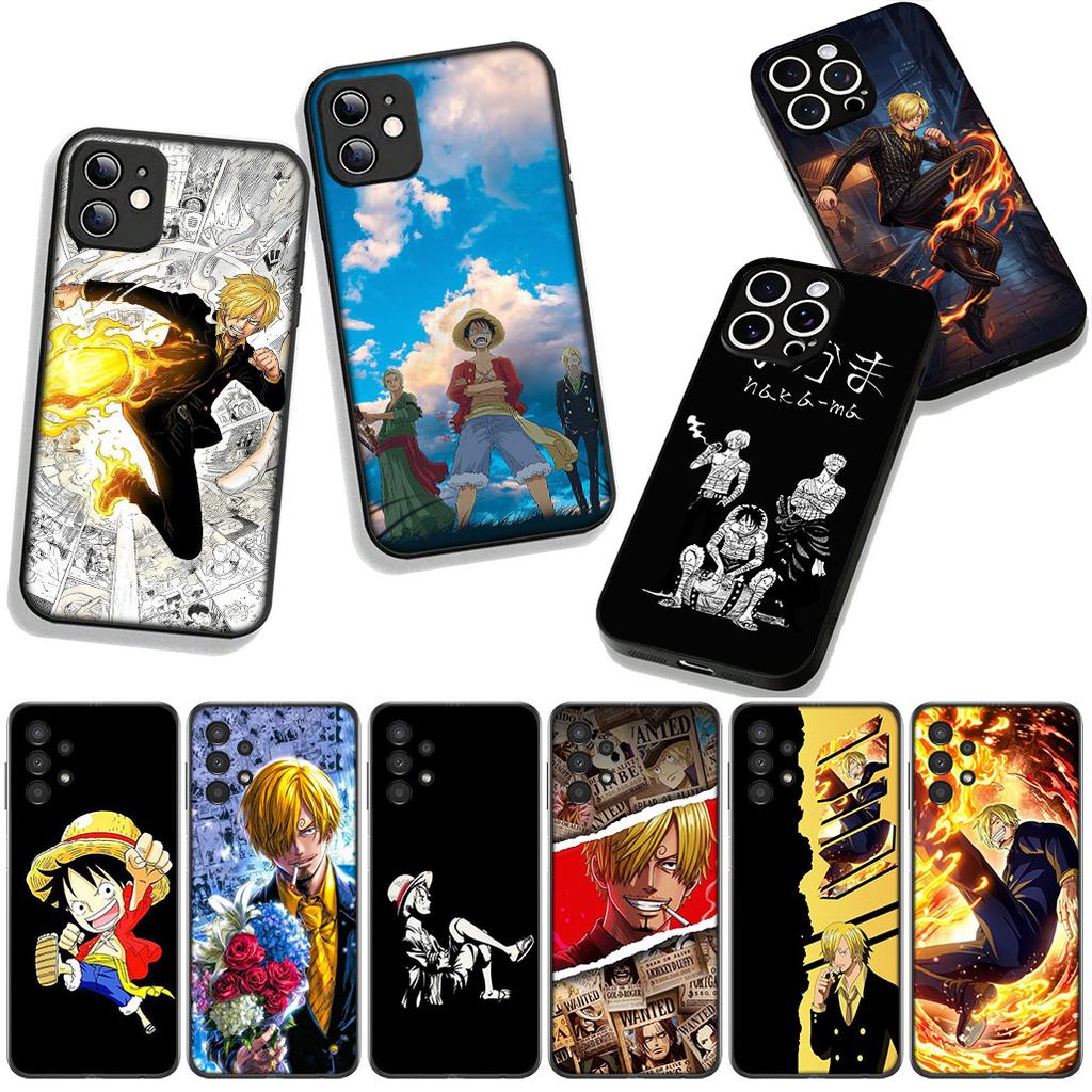 Phone Cover Comics Sanji Luffy One Piece Casing for Xiaomi Redmi Note 15 11 9 10 Pro Plus A5 9A 9T 10A 10C 9C NFC 15C 8T Case
