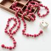 NUCHI Red Berry Christmas Tree Decoration Garland