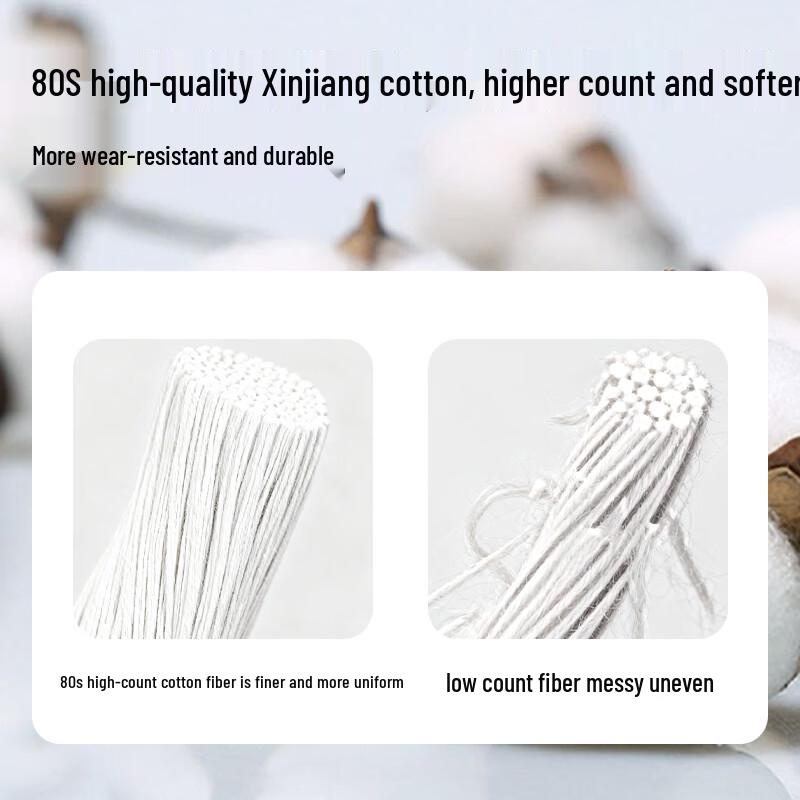 MIIOW Men's 80S Cotton Silk Antibacterial Boxer Briefs 3-Pack