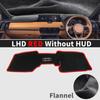 Car Dashboard Cover Pad  Dashmat Dash Mat for Mazda CX-90 CX90 2023 2024 2025 2026  Anti-Slip Sunshade Protective Carpet