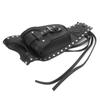Motorcycle Fuel Tank Bag Gas Tank Pad Cover Black Artificial Leather Fit for XLX1000 XL1200X XLH883