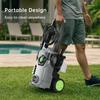 Pressure Washer, Power Washer with 4 Quick Connect Nozzles, High Pressure Cleaning Machine with Foam Cannon for Cars/Fences/Driv