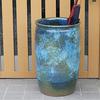 Shigaraki Ware Stylish Umbrella Stand Vidro Umbrella Stand Ceramic Pottery Umbrella Stand Stylish Umbrella Stand Storage Slim Japanese Style Western