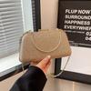 Streamlined Cheongsam Clip Solid Color Women's Chain Small Square Bag Winter New Versatile Shoulder Messenger Bag