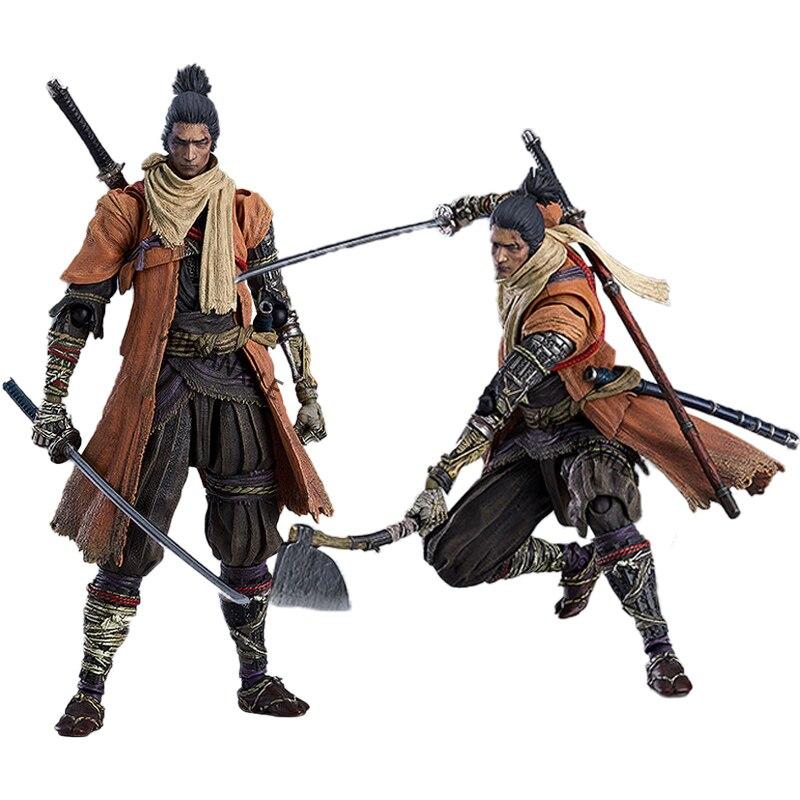 15cm Figma Sekiro :Shadows Die Twice Anime Figure Sekiro Dx Action Figure Sekiro Figurine Collection Model Doll Toy Gift