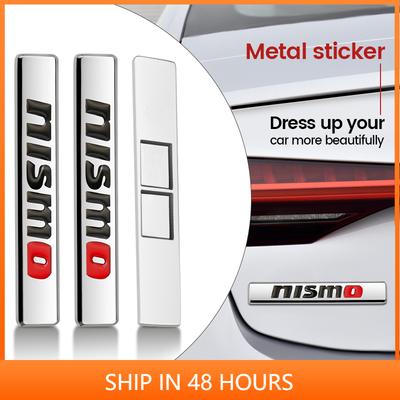 Auto Heckklappe Kotflügel Seite Nismo Emblem Abzeichen Aufkleber Zubehör für Nissan Qashqai X J10 J11 Trail Tiida Teana Skyline Juke