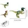 77001 DIY Dinosaurier-Montage Tyrannosaurus Rex Kleine Bausteine Spielzeugset für Jungen