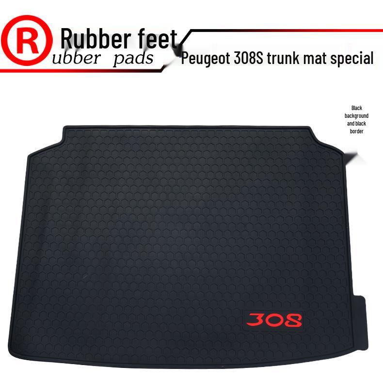 

Peugeot 308S Пользовательский резиновый коврик в багажник с логотипом One Piece