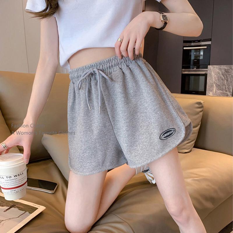 2023 Korean Style Women's High Waist Wide Leg Shorts: Versatile Summer Casual Hot Pants