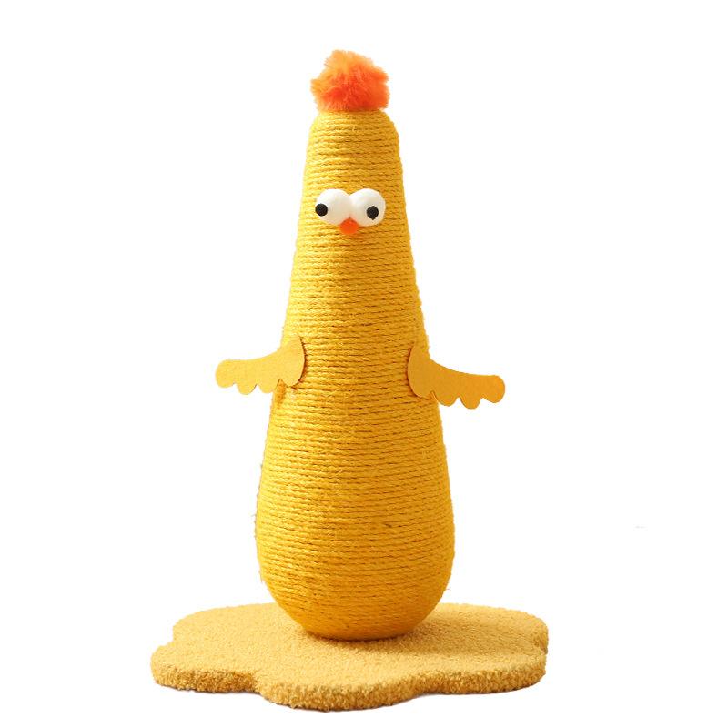 Vertical Cat Climbing Frame Cat Scratch Board Sisal Cat Scratch Column Wear-resistant and Fun Integrated Cat Toy Home