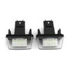 Citroen DS4 Number Plate Lights Set LED Rear License Lamp Pair 15-