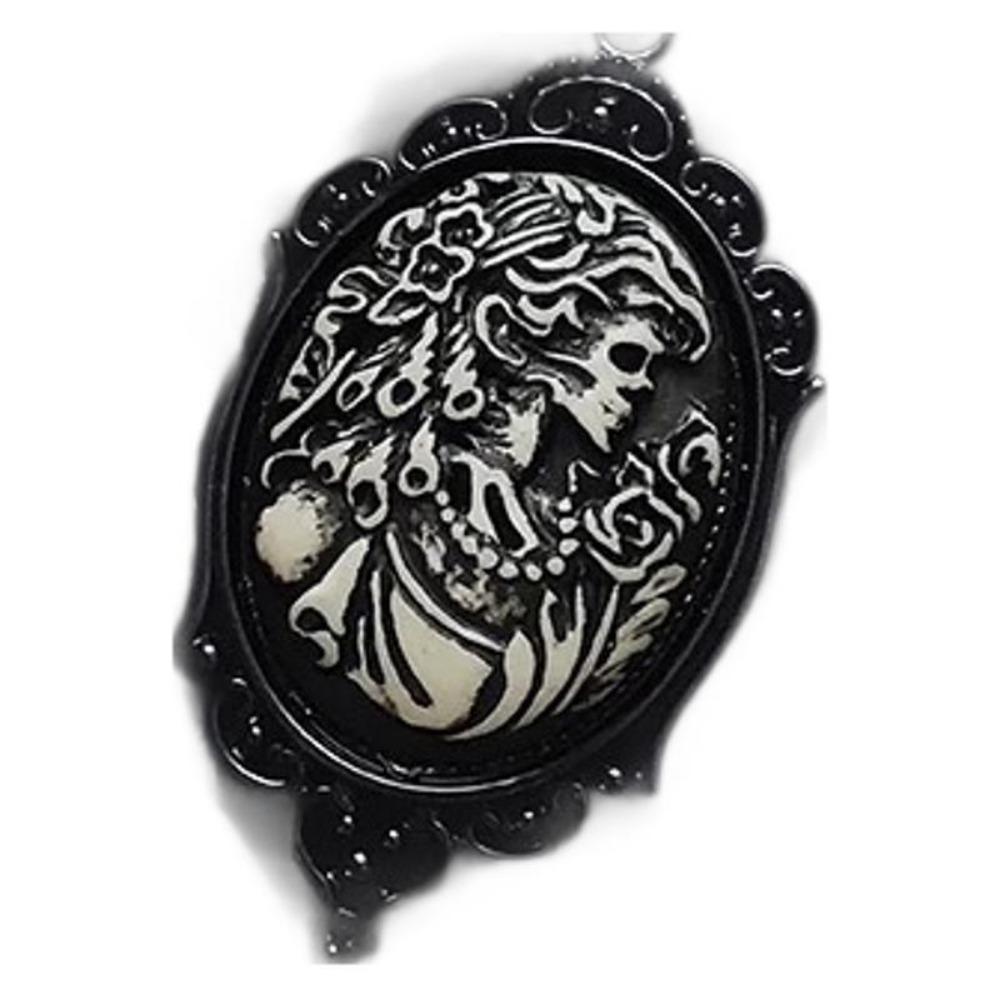 Girls Black Rose Necklace Pagan Alternative Witch Jewelry Accessories Gift Vintage Black Rose Pendant Choker