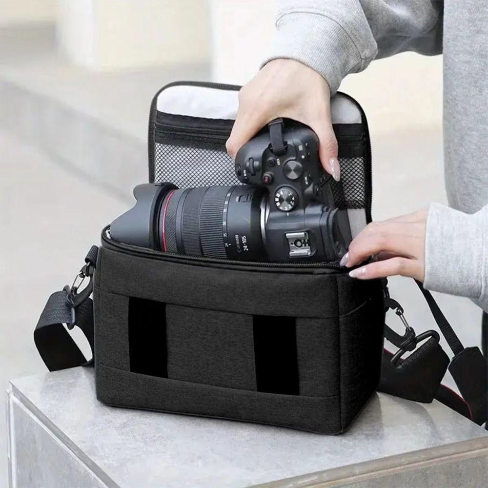 Portable Size Camera Storage Bag Nylon Material Camera Protective Case  Equipment Protection