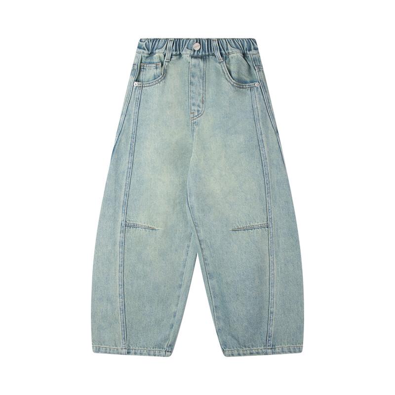 Mucmukn West Coast Sunset Vintage Washed Denim Jeans