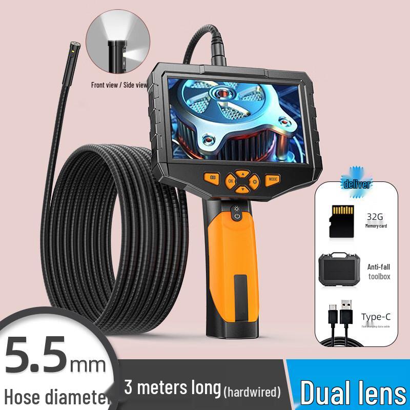 Jikemi Dual Lens HD Endoscope Camera Repair Tool