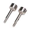 2pcs RC Rear Wheel Axle Cups for WLTOYS 124008 124010 Remote Control Car Metal Wheel Stub Axle Shafts