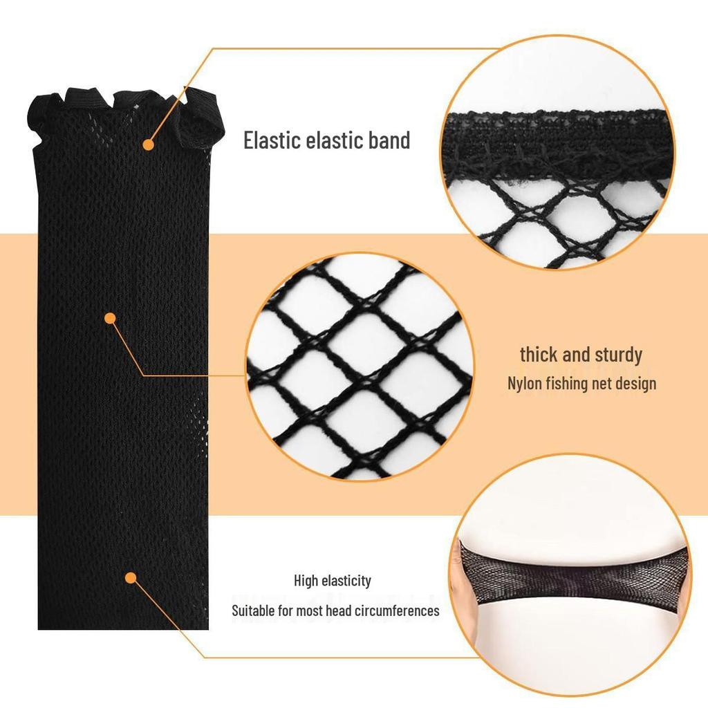 Invisible High-Elasticity Mesh Wig Cap with Elastic Lace for Breathable, Secure Fit