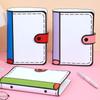 100Sheets PU Leather Notebook A6 Writing Notepad Fashion Accounting Book  Sketchbook