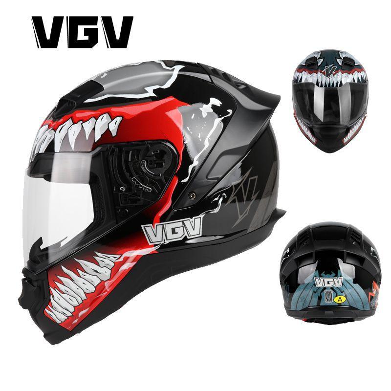 Full Face Motorcycle Helmet With Bluetooth Headset Ventilated DOT ECE Certified Adult Gear Street Touring