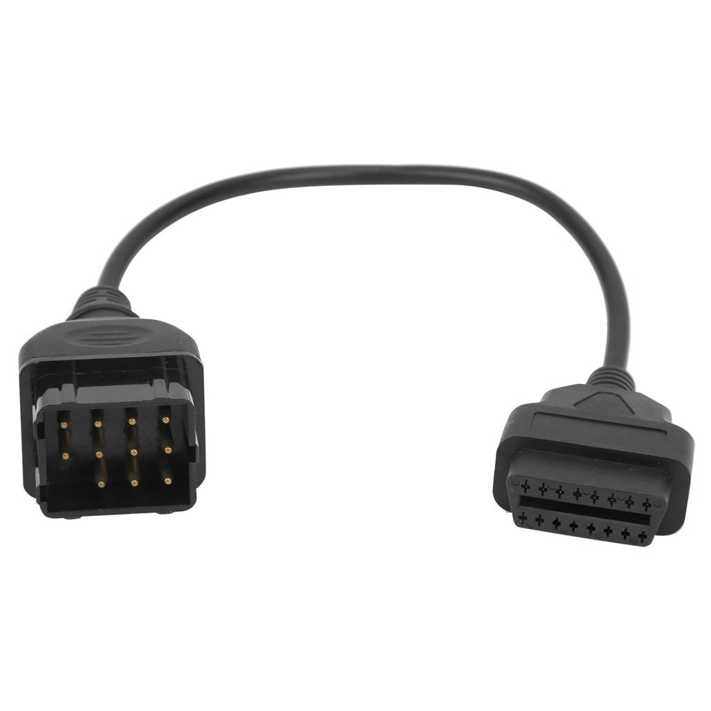 12 Pin To 16 Pin OBD2 Connector Cable OBDII Adapter Car Accessories