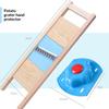 1 Set Potato Vegetable French Gadget Cutter Grater Slicer Tools Fries Grid Stainless Steel Potato Grid Kitchen Home Chip Shred