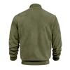Amazon Suede Solid Color Zipper Jacket Casual Vintage Long Sleeve Cardigan Jacket Men