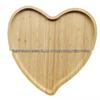 SMVP Bamboo Heart-shaped Serving Tray