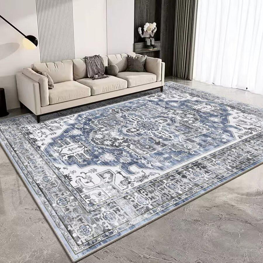 Persian Retro Large Living Room Carpet Boho Decoration Home Sofa Area Rugs 200X300 Cm Hall Coffee Tables Easy Clean Floor Mats